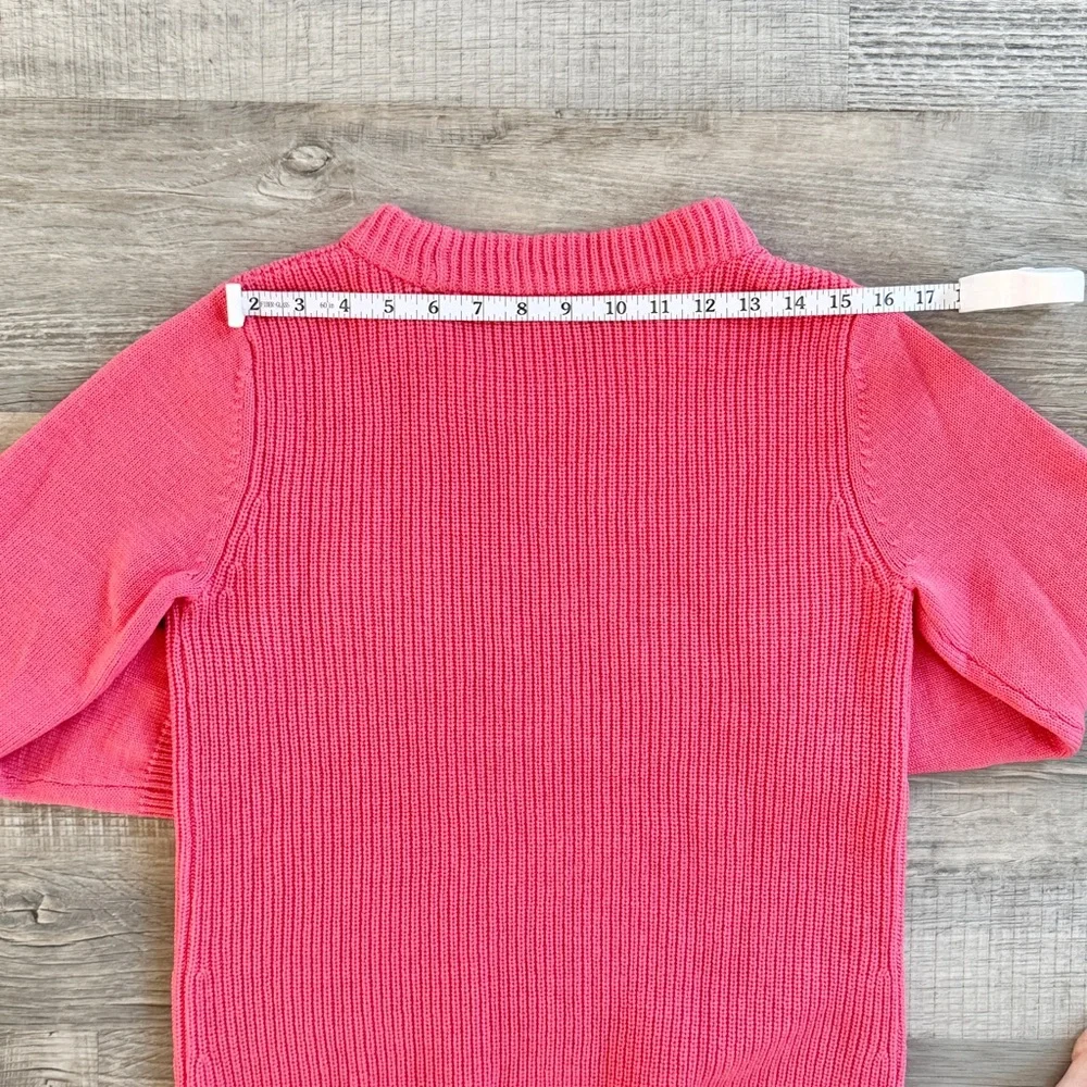 J. Crew Ribbed 100% Merino Wool Crew Neck Sweater (size S)